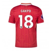 Liverpool Cody Gakpo #18 Domaci Dres 2024-25 Kratak Rukav